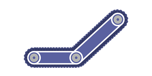 Idler Horizontal Orientation features