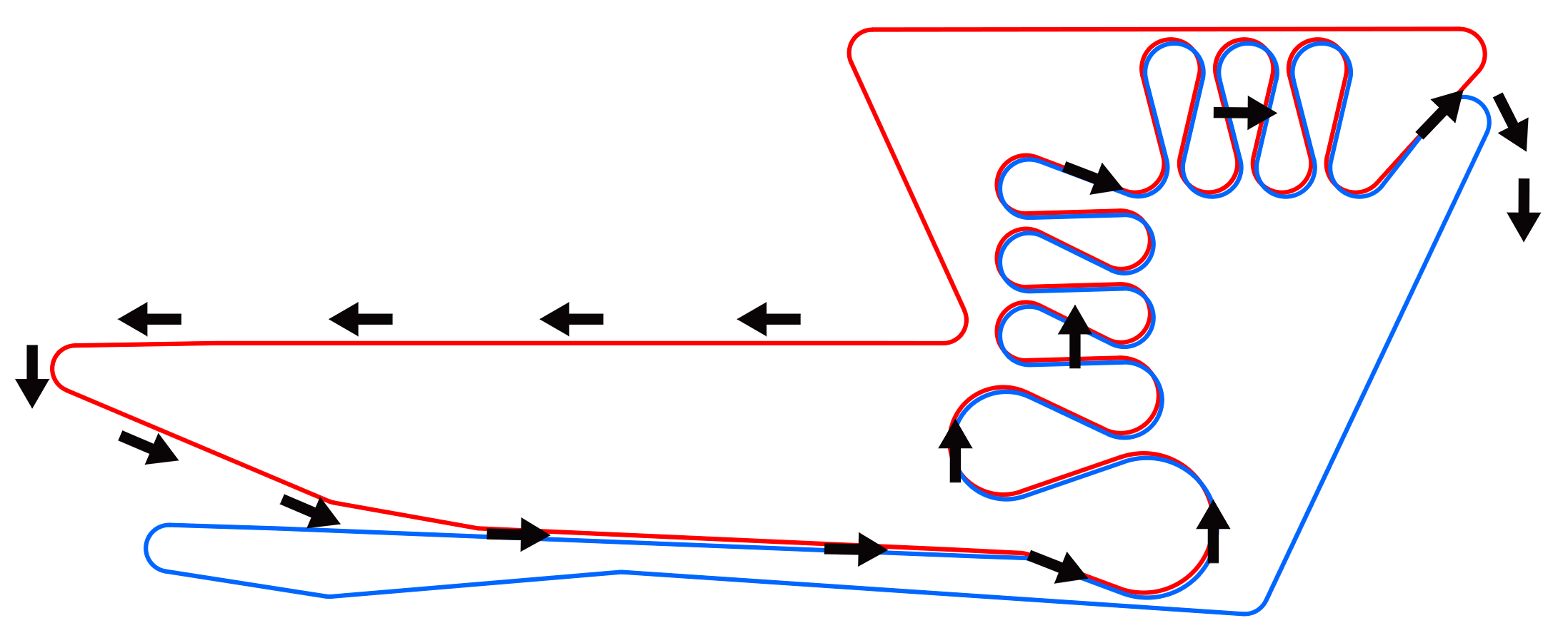 TP22.54S Belt Flow Path