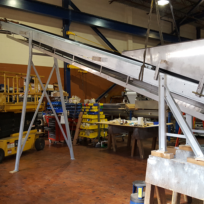 Slider Inclined Belt Conveyor - Social Circle, GA