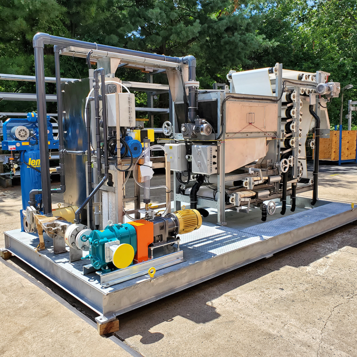 TP07.5 Tower Regent Press, L2.10 Polymer System, AC, CP, WWBP, (1) Sludge Feed Pump, (1) Pump/Skid System